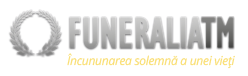 Logo-ul Funeralia TM, in format mignon si orizontal